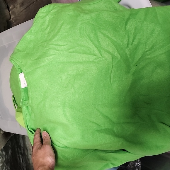 Men's Kermit the frog costume - Picture 4 of 5